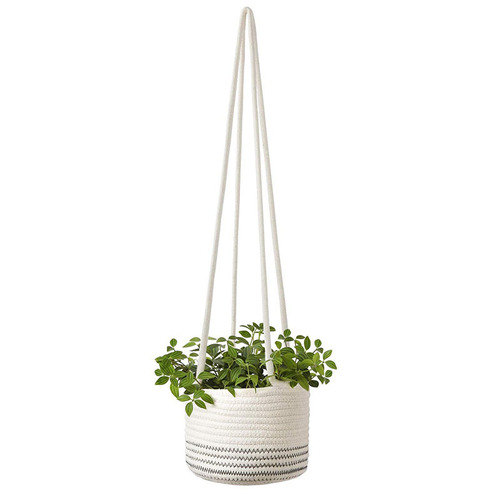Wicker baskets, rattan baskets, hemp rope hanging baskets, suspended planters, green plant pots, potted plants, hanging baskets, flower baskets, bamboo baskets, foldable fresh flowers