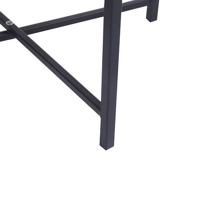 Mesa redonda de metal nórdico moderno minimalista cafetería tienda de postres restaurante mesa de comedor Bar de ocio charlando Mesa Redonda pequeña plegable