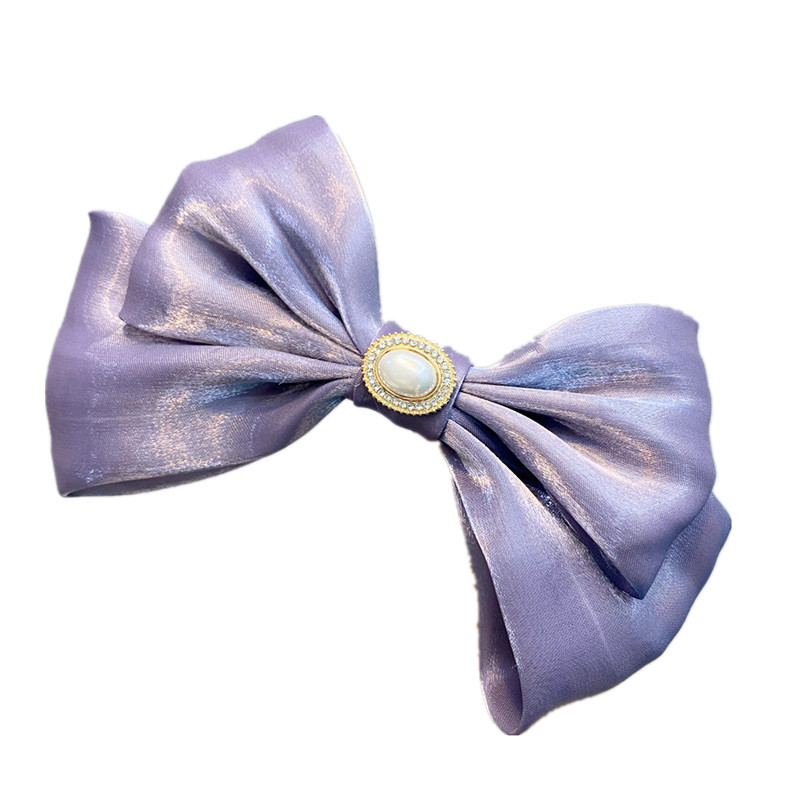 Trendy Fabric Large Double-layer Bow Hairpin display picture 6