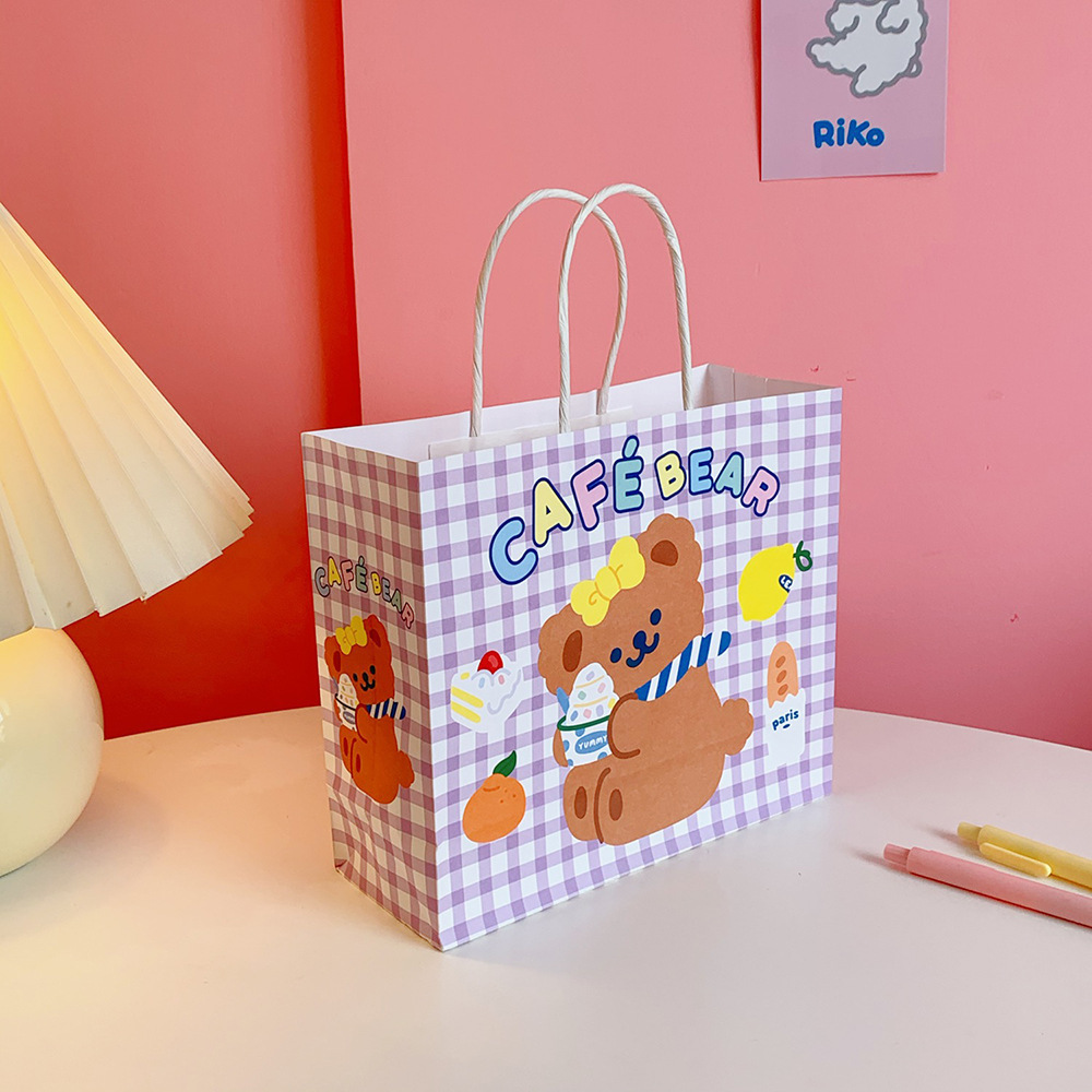 Sac En Papier D&#39;emballage Cadeau Ours Super Mignon display picture 6