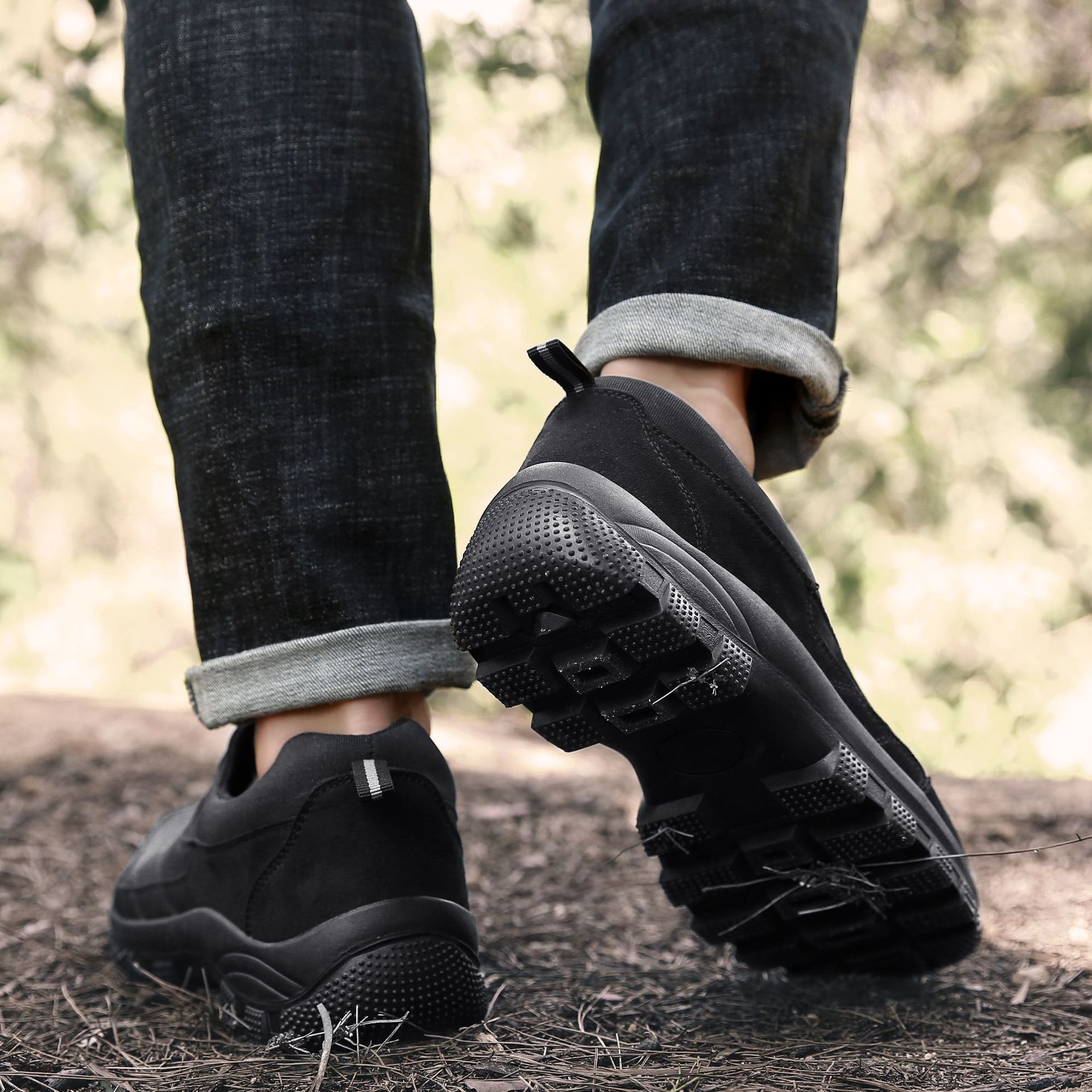 ActiveGo Herbst/Winter 2020 – Lässige Outdoor-Slipper im britischen Stil für Väter, Größe 46 (groß) – Herrenschuhe_voghion.com