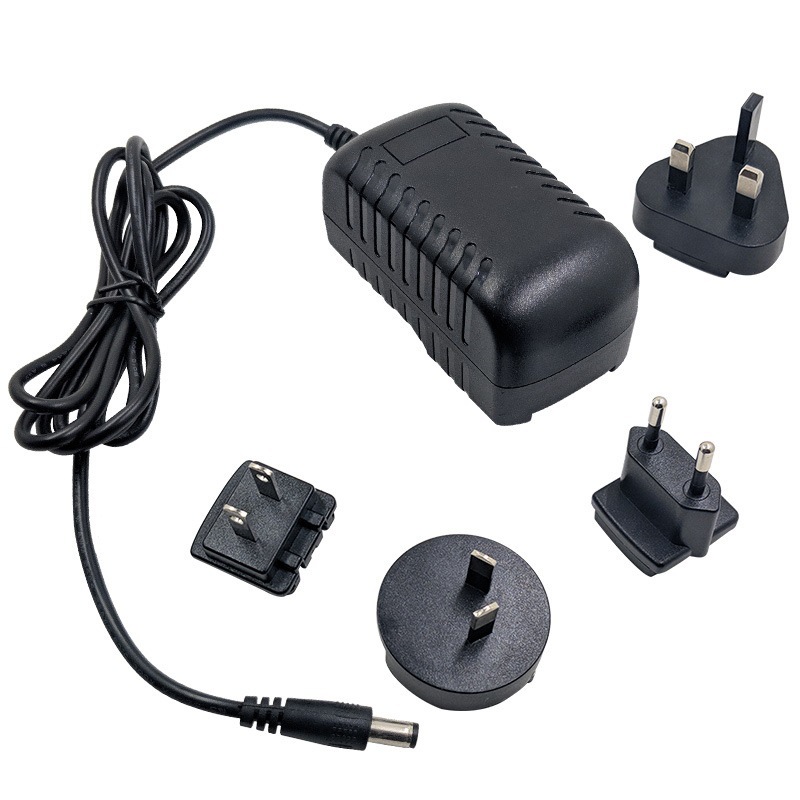 可拆卸转换AC插头15V2A电源 SAA UL CE UKCA认证 15V30W适配器