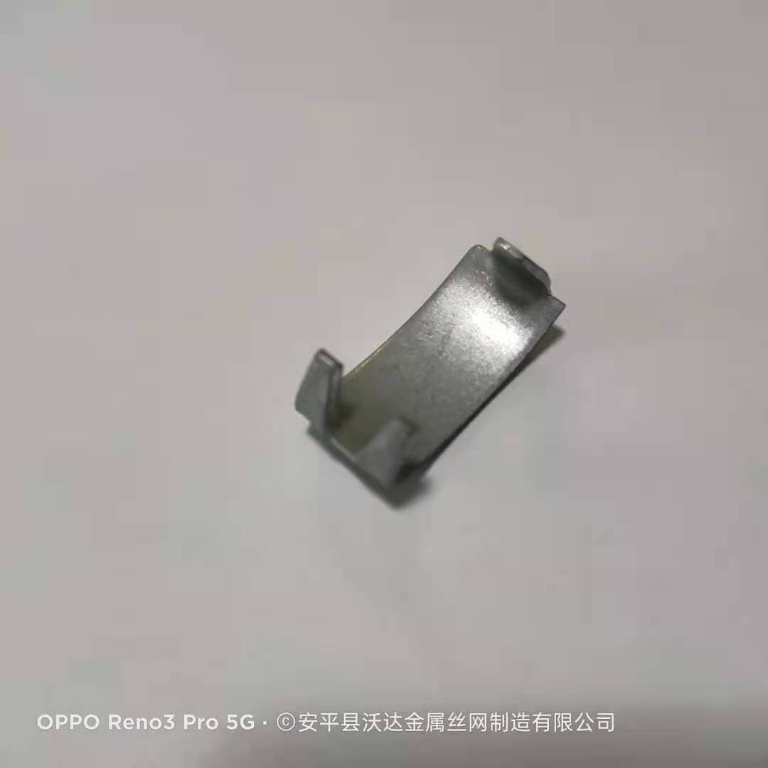 高铁刺丝滚笼连接卡扣刀片刺绳卡子刺轮镀锌配件围栏镀锌板铁网