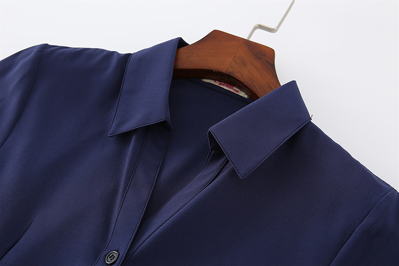 Chemisier en Coton extensible - Ref 3429454 Image 14