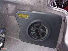 适用于英菲尼迪Q70专用低音炮补型箱10寸车载大亚品牌木质空箱体