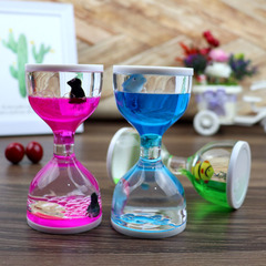 Trendy oil-drop, oil-leak, sand-leak, water-drop liquid timer—perfect for stress relief and mindless relaxation; a dreamy gift-worthy decorative item.