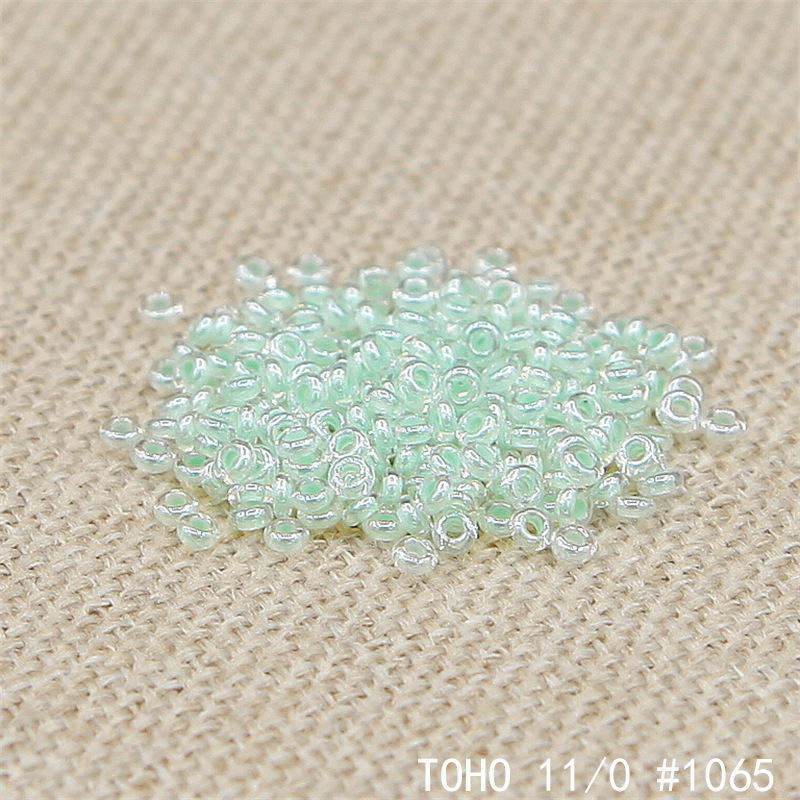 日本进口玻璃米珠TOHO东宝11/0甜甜圈系列散珠手工DIY饰品配件10g详情图9