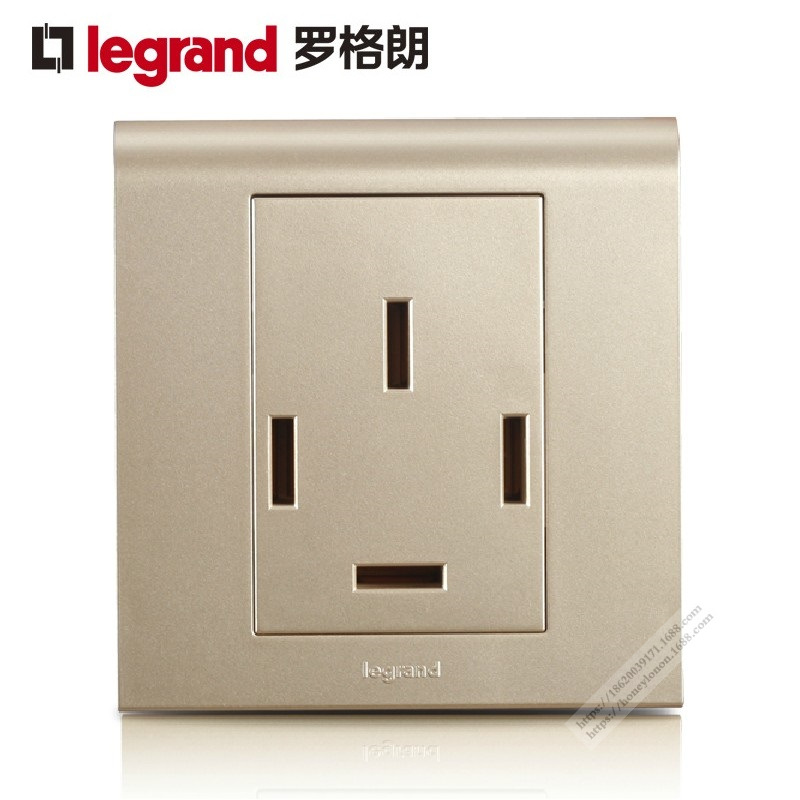 Legrand/罗格朗 K5系列 三相四线插座（漫金色）K5/434/25-C2