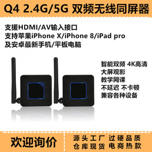 热销hdmi转换器4k无线同屏器推送宝HDTV cable高清线5G双频手机Q4