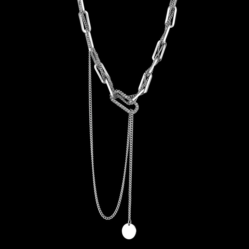 Collier De Diamants Multi-couches Hip-hop display picture 2