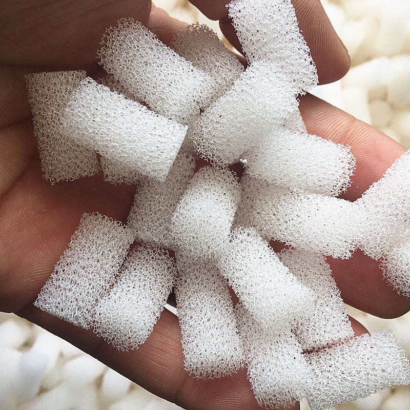 海绵厂家批发定 制圆形白色超强鼻腔吸血海绵柱 鼻塞海绵聚氨酯