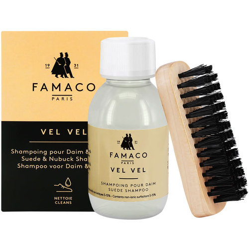 France's FAMACO rhubarb boots can't be kicked clean and care solution nubuck suede leather Timberland decontamination cleaning agent