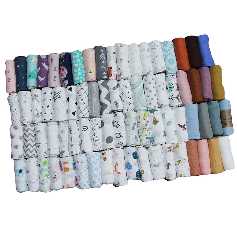 Bamboo cotton 2-layer gauze wrapping tow...