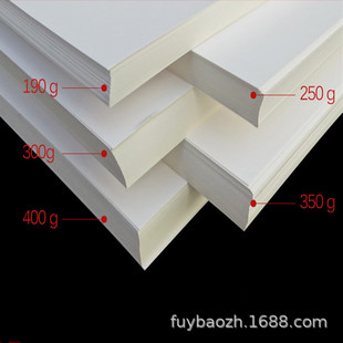 Tag printing paper white card printing oil white paper smooth on one side, rough on one side 250g/300g