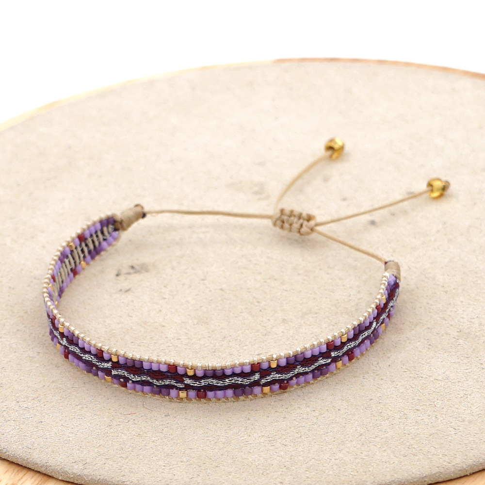 Wholesale Jewelry Ethnic Style Color Miyuki Beads Woven Bracelet Nihaojewelry display picture 2