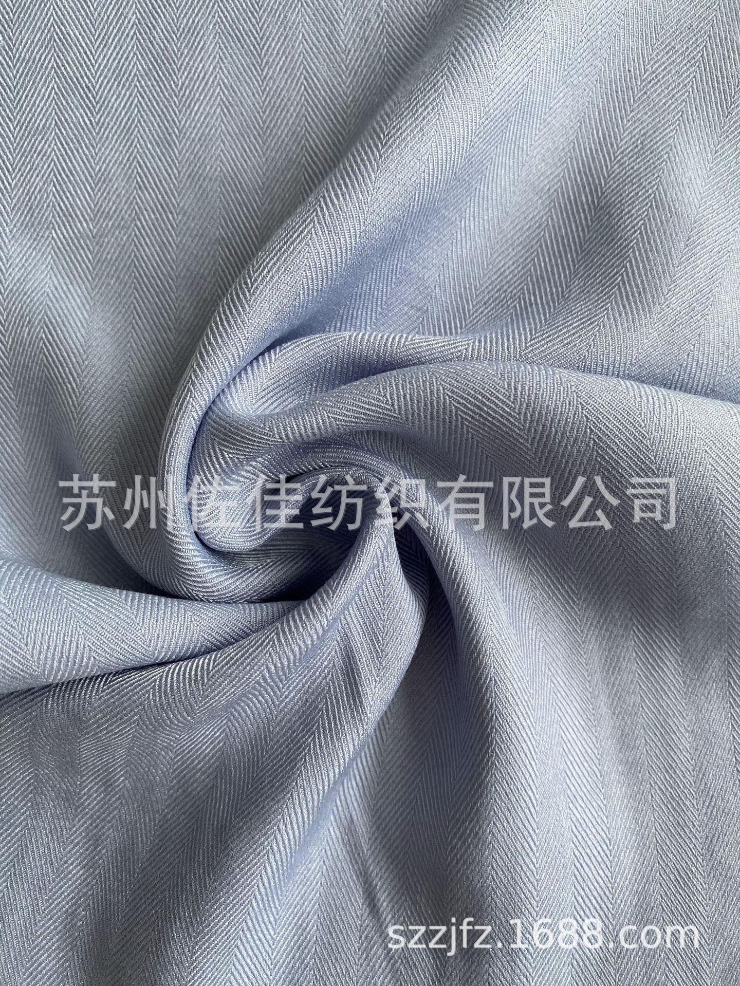 长期大量供应现货 衬衫 连衣裙女装面料成品 人字条仿铜氨面料