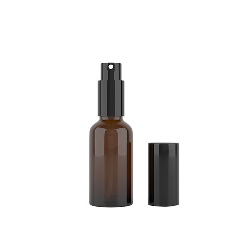 Brown light-proof glass sub-bottling bottle, cosmetic spray dropper bottle, fine mist lotion bottle, hydrosol glass essential oil bottle