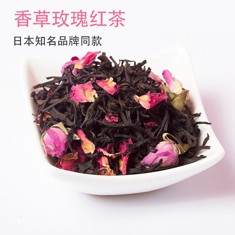 Internet Celebrity Vanilla Rose Black Tea Triangle Tea Bag Flavored Tea Tea Bag Tea Rose Tea Rose Black Tea Wholesale