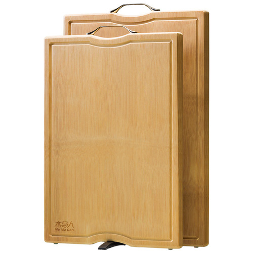 Trojan cutting board household non-solid wood bamboo chopping board kitchen cutting board fruit rolling noodle and noodle chopping board knife occupying board