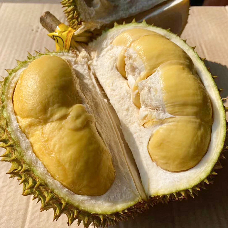 现货泰国甲仑榴莲甜新鲜水果非托曼尼金枕干尧猫山王榴莲一件代发