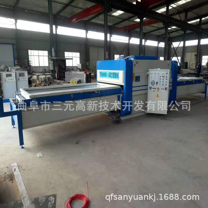 可定制 调速木工机械真空覆膜机 橱柜门移门装潢真空吸塑机