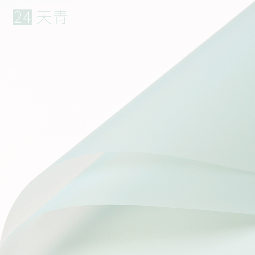 Flower Party Factory al por mayor papel mate de color sólido translúcido papel de embalaje de flores papel de embalaje de flores floristería papel de material de embalaje