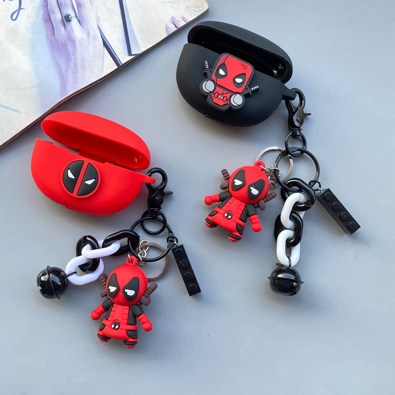 Suitable for honor pro MOECEN X5e Real Wireless Bluetooth headset protective cover cartoon creative silicone soft case