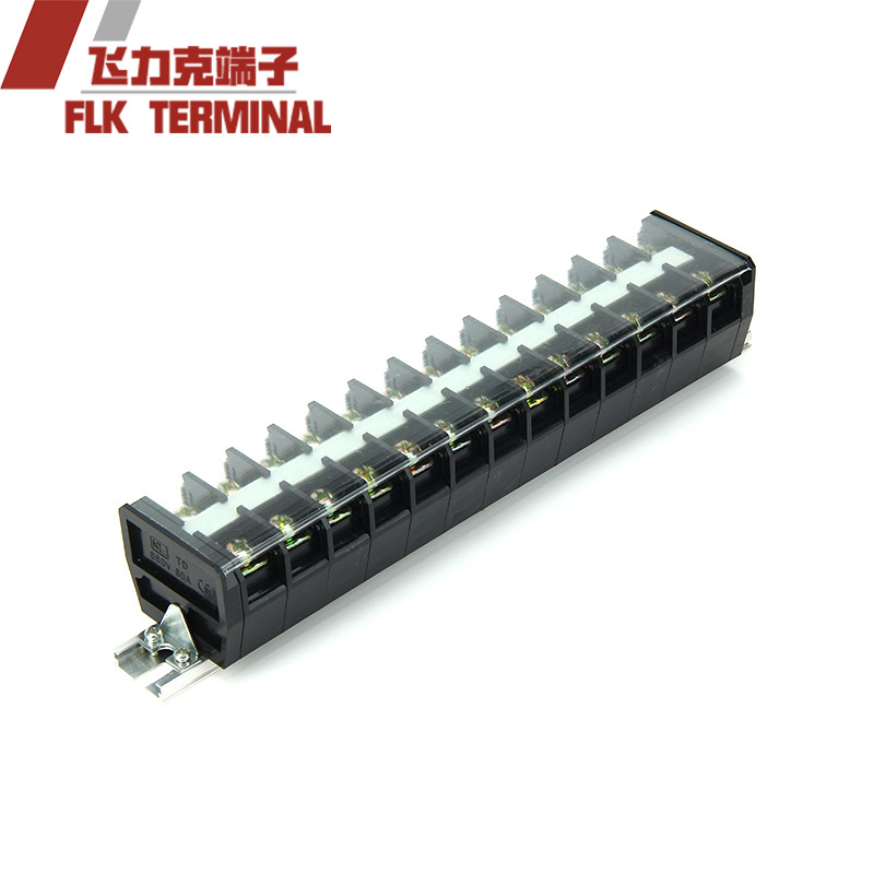 厂家直销 TD-60A接线端子 导轨组合接线排连接器大平方接线柱