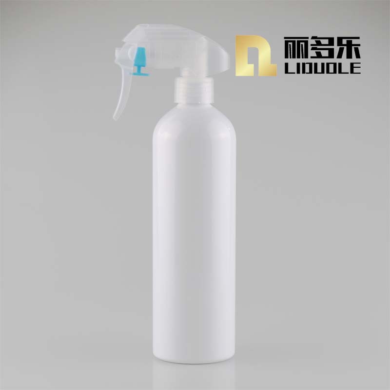 400ml圆肩白色PET瓶花王枪超细雾喷雾瓶消毒液甲醛除味清洁瓶