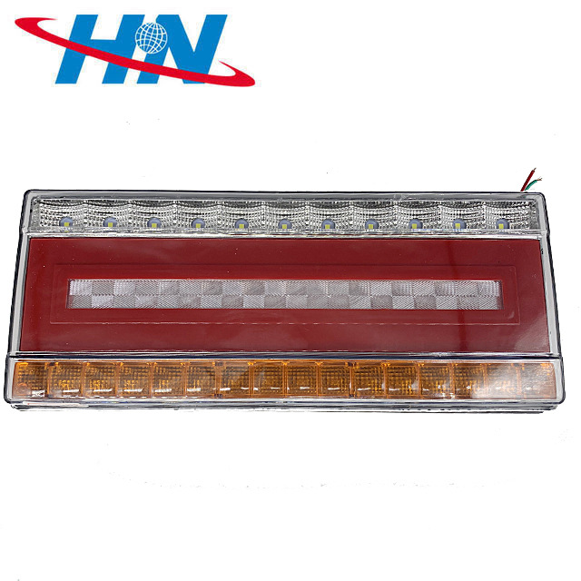 Conjunto de luz de freno de luz trasera LED 24V brillante duradero