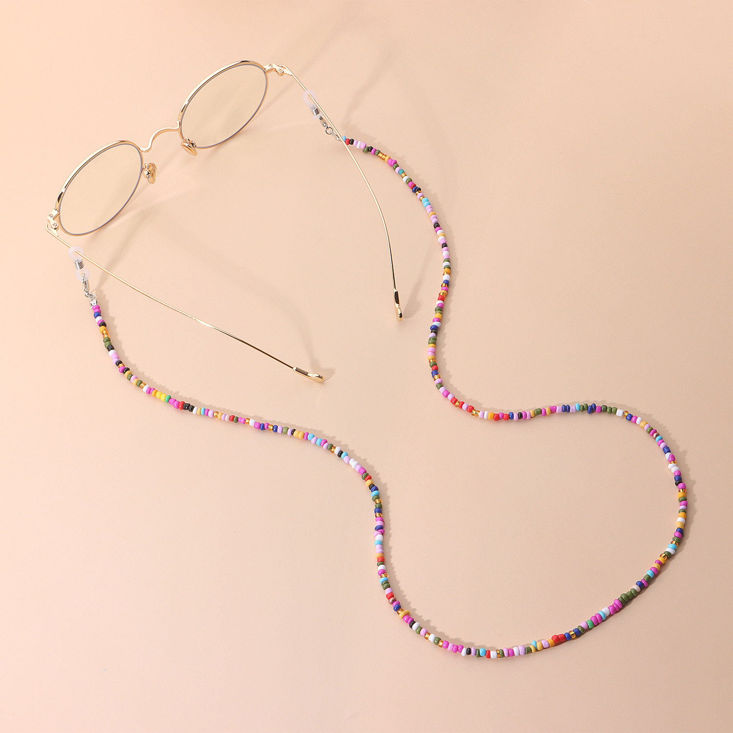 Versatile Personality Bead Mask/eyeglasses Chain Multi Colors display picture 1