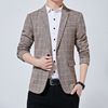 2020年新款春装男士休闲西服韩版休闲小西装外套单西大码2005|ms