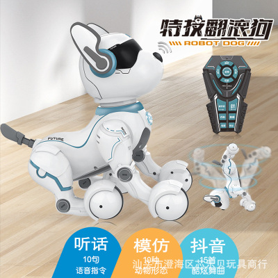 金星达A001莱迪狗 遥控机器狗 智能声控编程特技狗 益智儿童玩具|ms