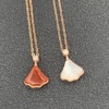 Skirt, pendant, necklace for friend, Korean style, silver 925 sample, simple and elegant design