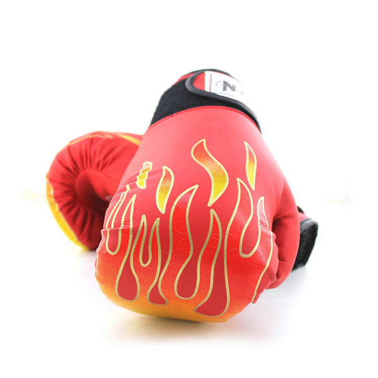 Professional Adult Boxing MMA Muay Thai Training Gloves - PU Leather, Durable & Comfortable For Punching Bag, Sparring, Martial Arts_voghion.com