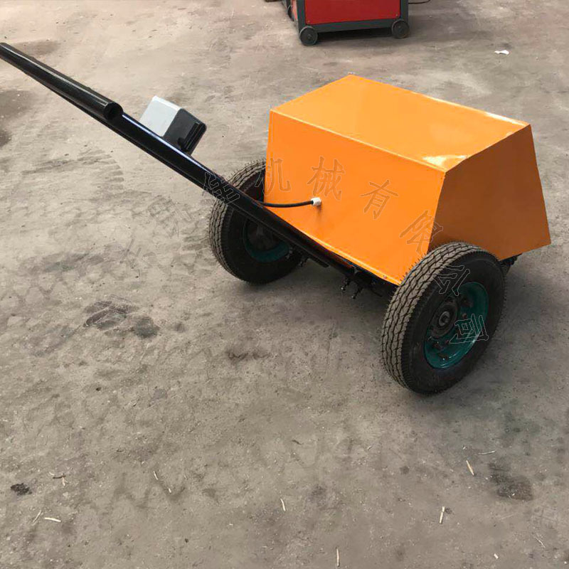 手推式钢板型材除锈机 400mm款钢板除锈打磨机 工字钢除锈设备