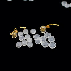 耳夾墊耳夾防痛防滑墊蚊香盤用防滑墊耳夾無痛墊耳夾皮套