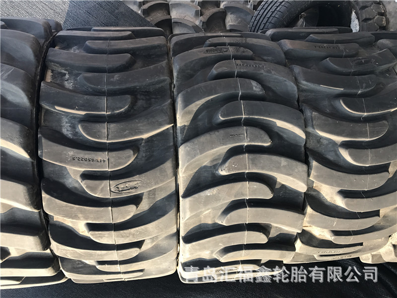 现货销售实心叉车轮胎吉尼登高机轮胎 385/65D22.5 445/65-22.5