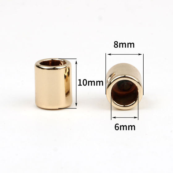 D051 metal screw hanging clock vests clothing rope buckle accessories luggage shoes clothing pendant slip elastic buckle