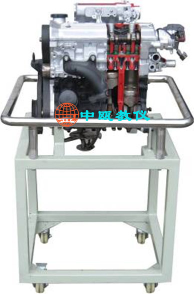 发动机实训台|SZJ-F38、电喷（4缸）发动机解剖模型（动态演示）