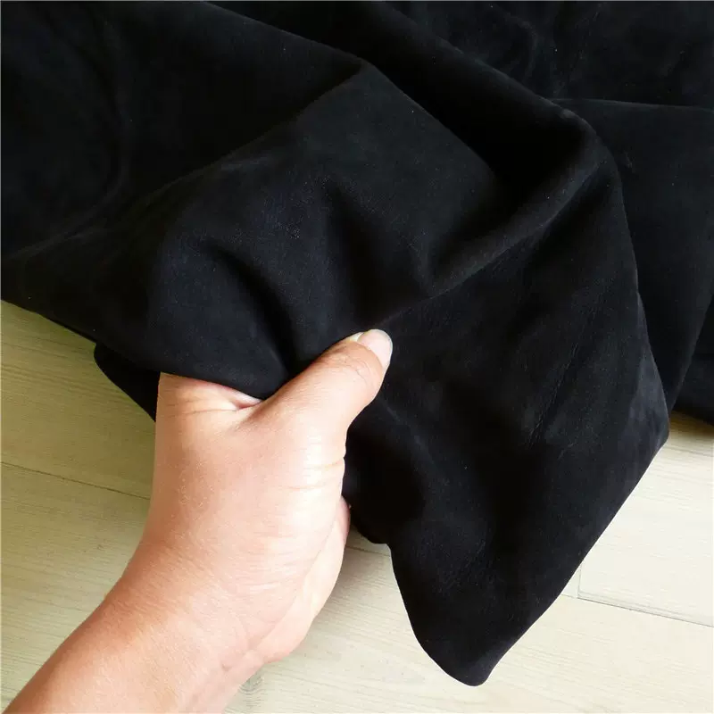 加工定做环保整张磨砂头层牛皮皮料 纹路风格厚度颜色按客户要求