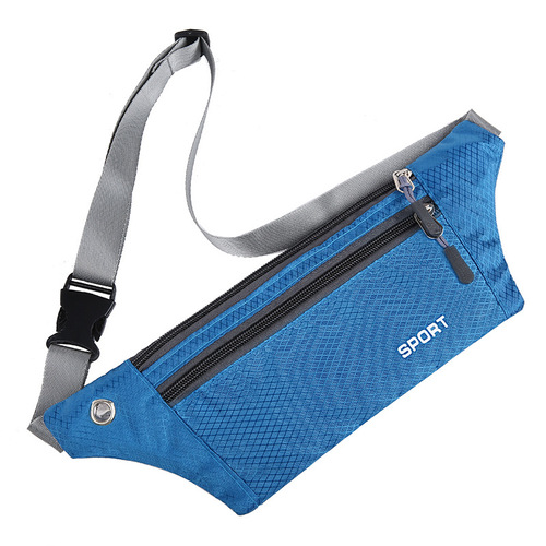New fashionable multifunctional sports waist bag waterproof men's and women's outdoor running mobile phone chest bag women's Oxford cloth backpack