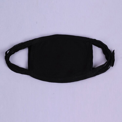 Dust-proof cotton cloth for haze prevention, three-layer cotton, breathable, washable, breathable, black pure cotton