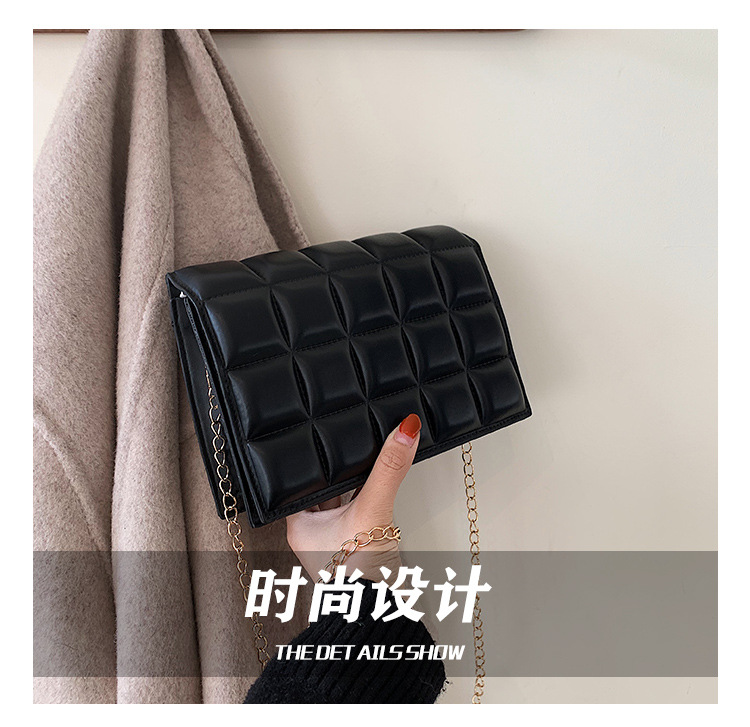 Small Pu Leather Streetwear Square Bag Underarm Bags Shoulder Bag display picture 23