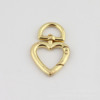 Metal accessory, keychain heart-shaped, chain, wholesale