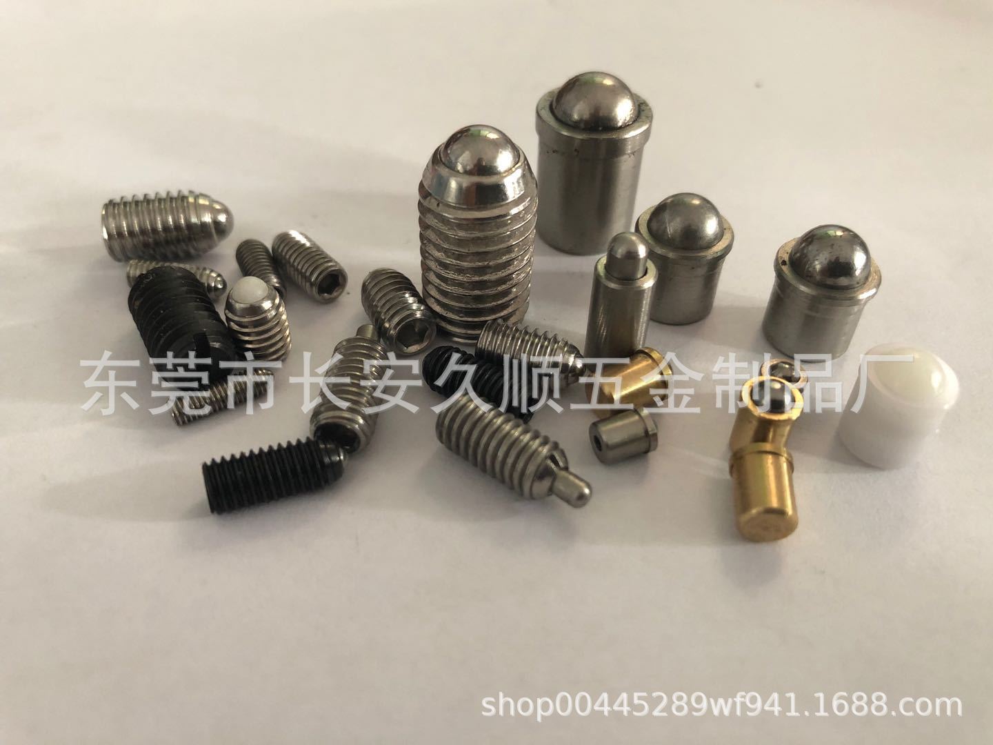 不锈钢碰珠 波珠螺丝不锈钢定位珠弹珠 碰珠 弹簧压入式-阿里巴巴