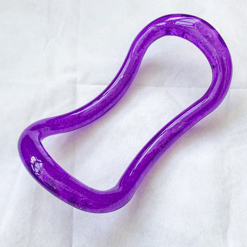 水晶瑜伽环 紫色