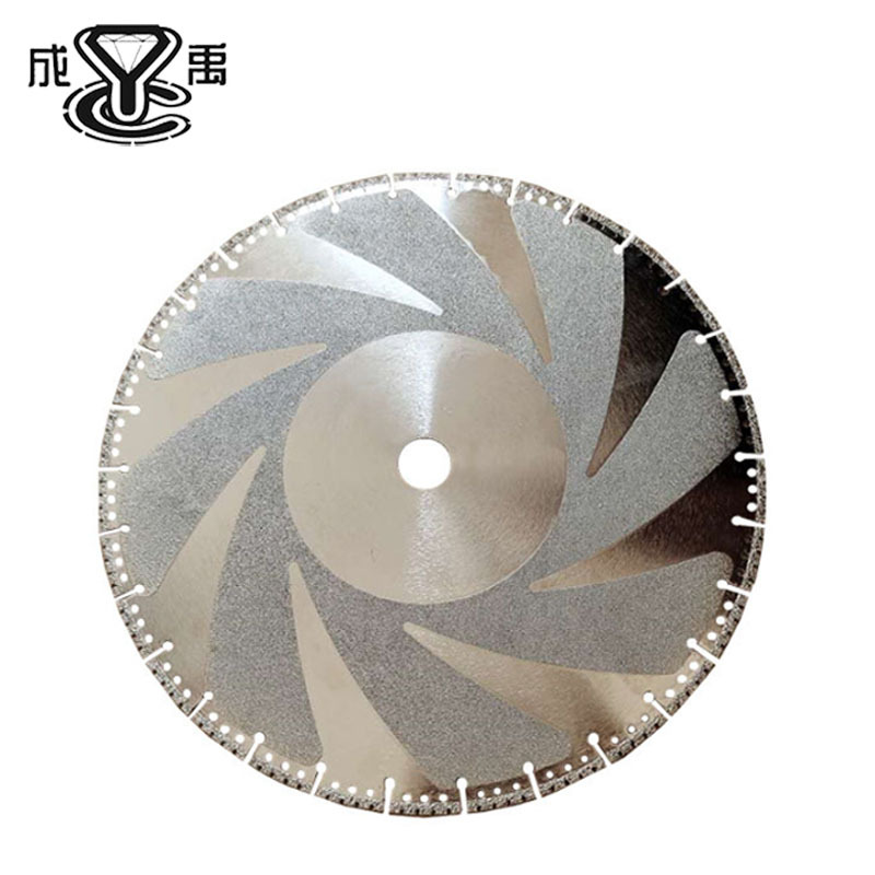 消防片 400铸铁钎焊片 不锈钢角铁铸件方钢金属切割片 金刚石锯片|ms