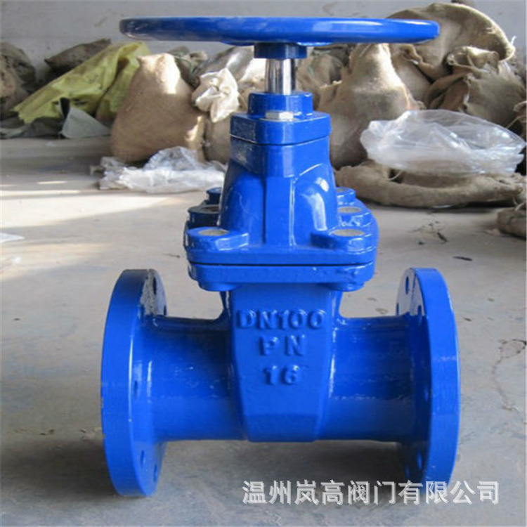 现货供应 球墨铸铁材质 Z45X-16Q 暗杆闸阀 法兰连接 DN100