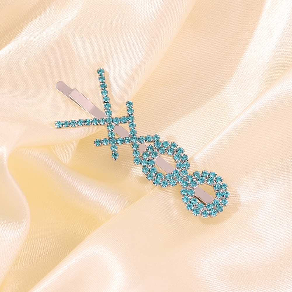 Hot Sale Exaggerated Multi-layer Interesting Hair Clip Cross-shaped Alloy Clip Wholesale Nihaojewelry display picture 8